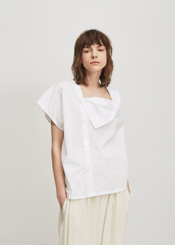 Flare Back Blouse