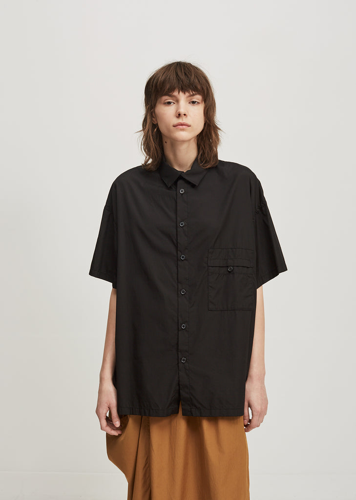 S-Gather Yoke Button Down Shirt