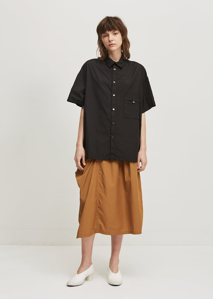 S-Gather Yoke Button Down Shirt
