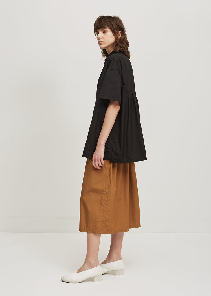S-Gather Yoke Button Down Shirt