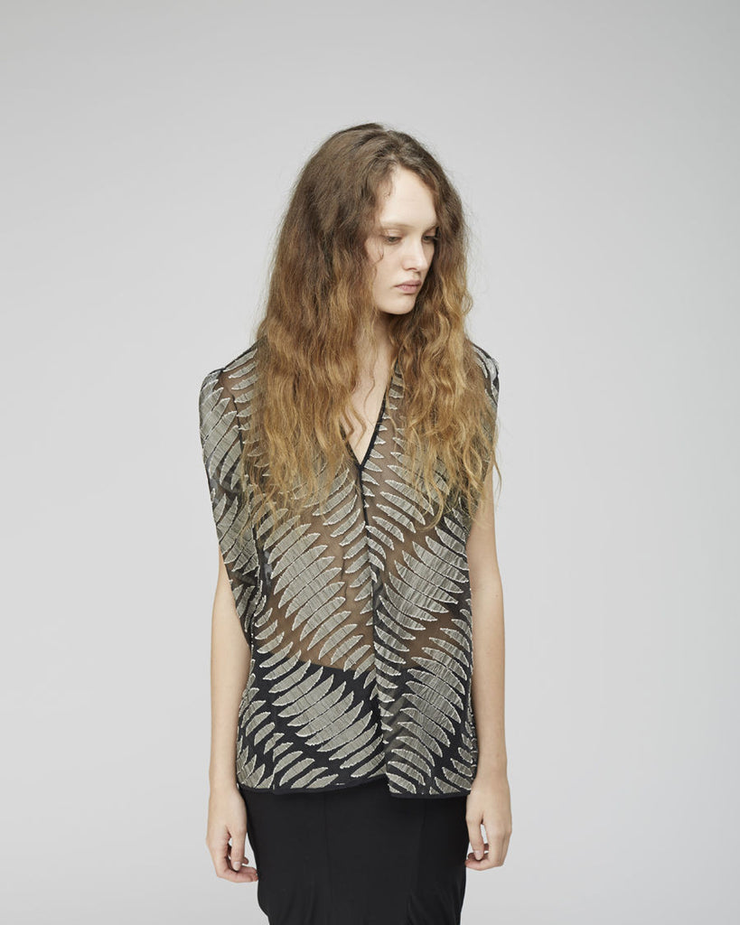 Ina Tank With Appliqué