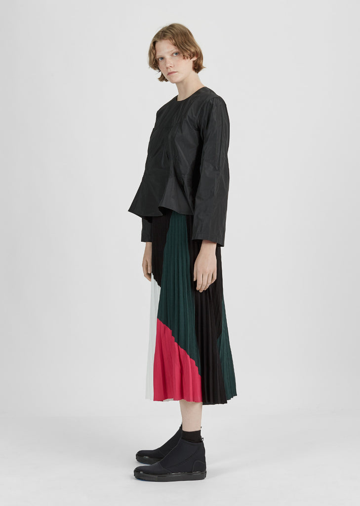 Taffeta Swing Blouse