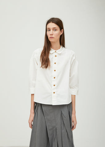 Cotton Typewriter Blouse