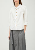 Cotton Typewriter Blouse