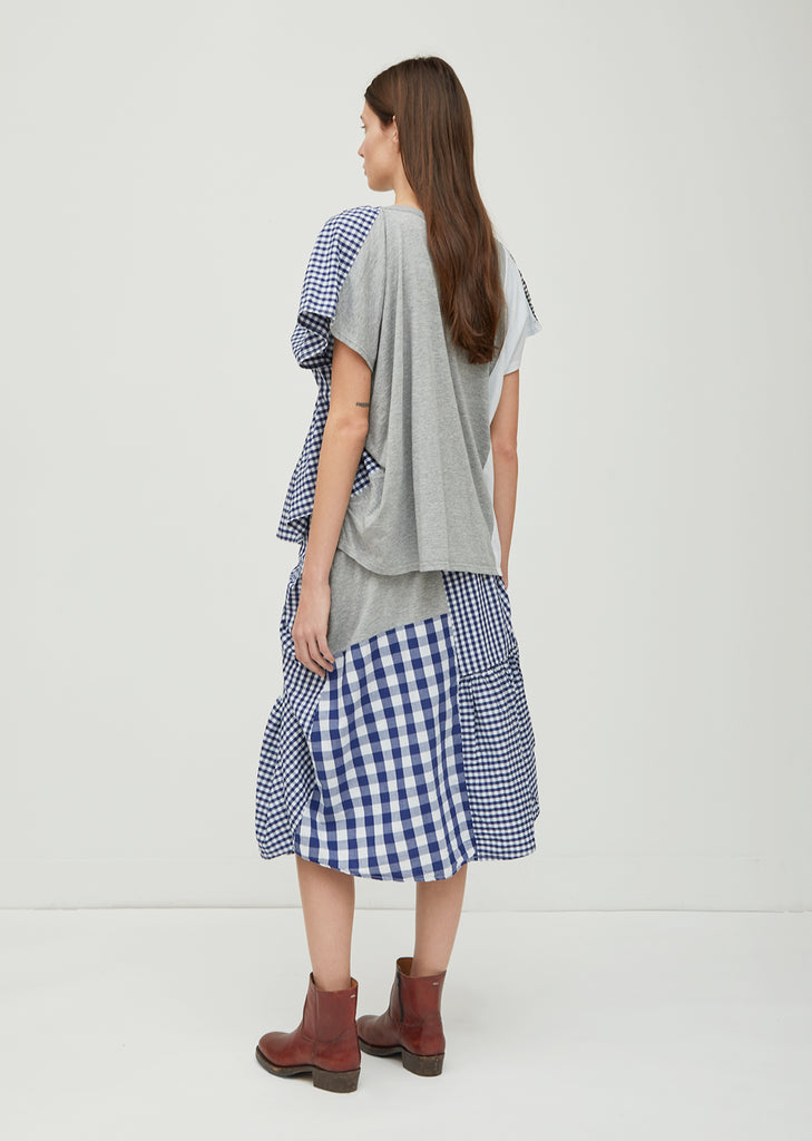 Patchwork Gingham Top