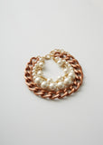 Pearl and Chain Necklace
