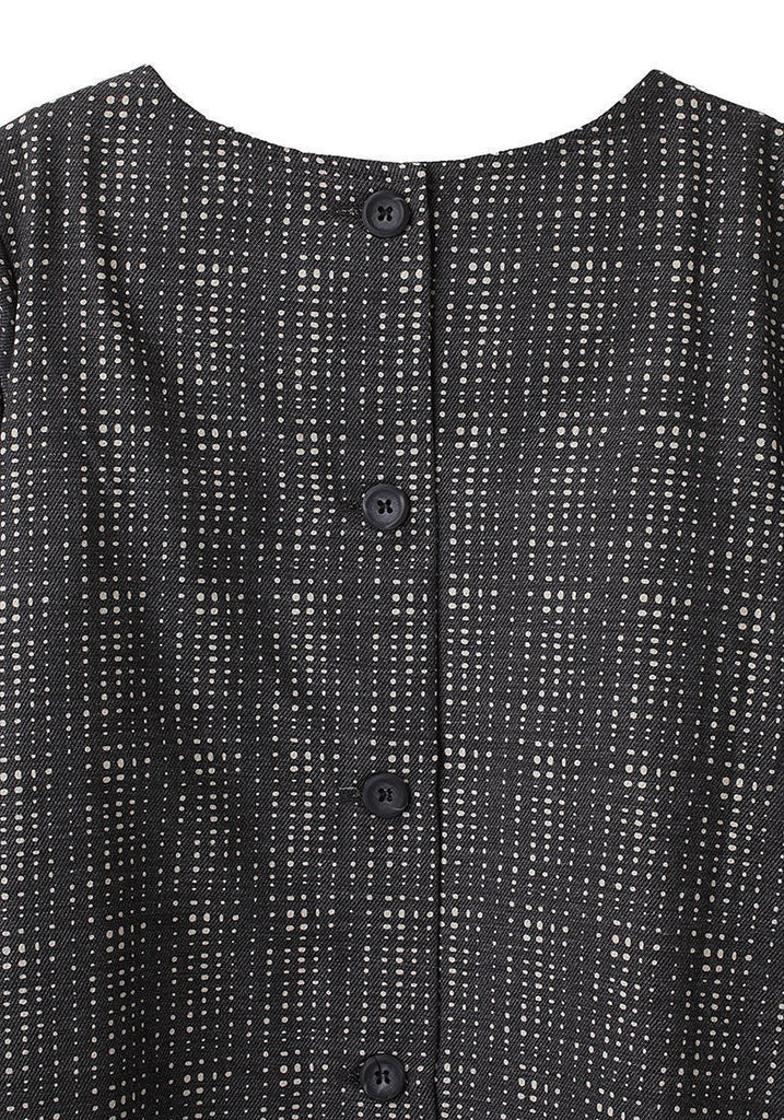 Printed Round Neck Dress