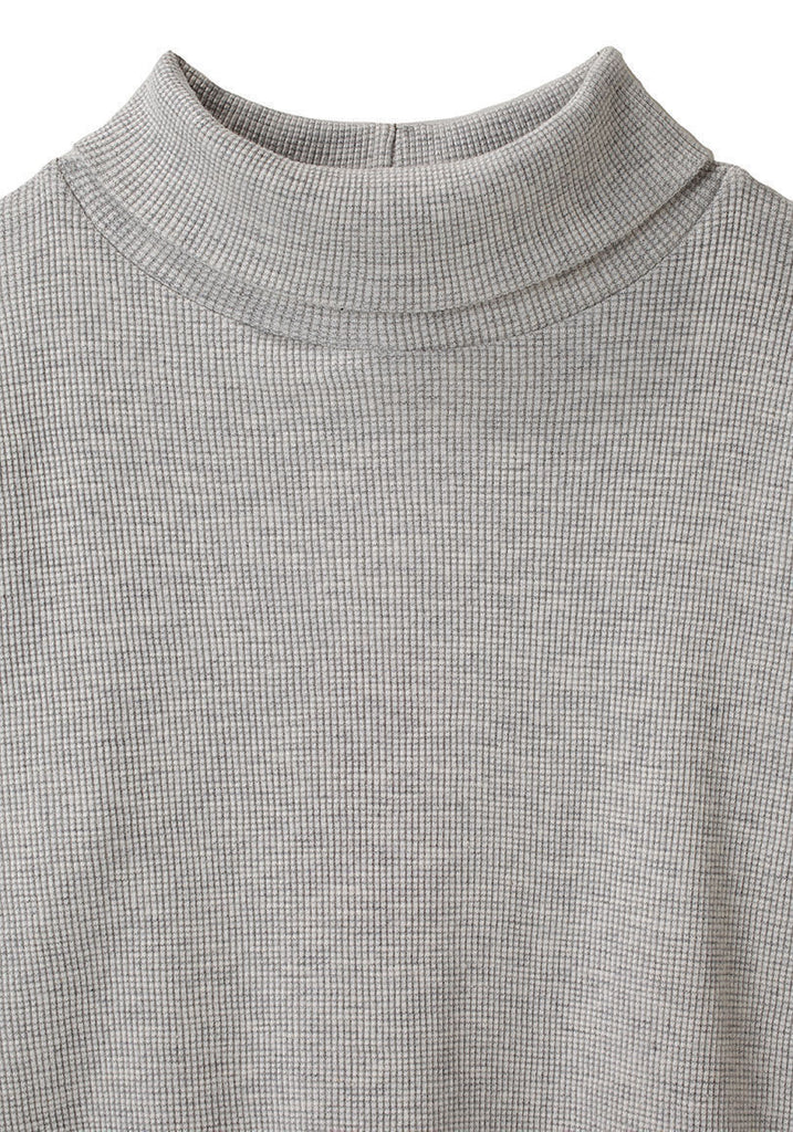 Rib Turtleneck Pullover