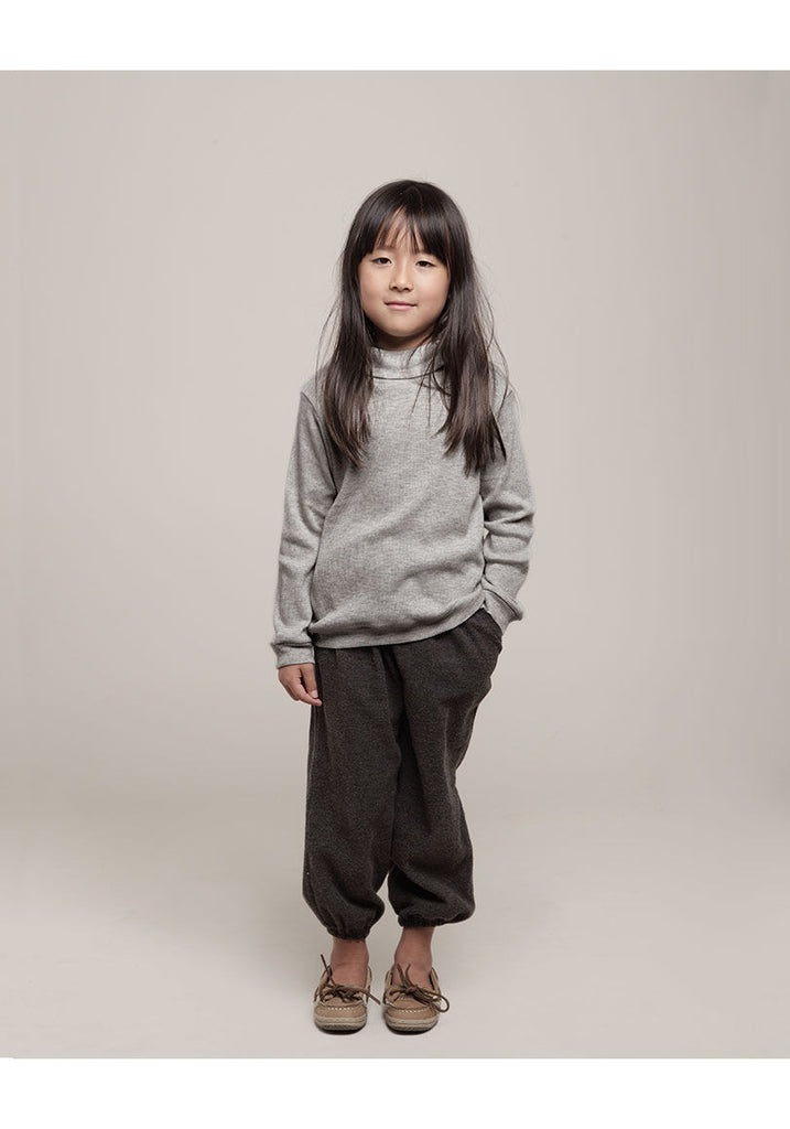 Rib Turtleneck Pullover