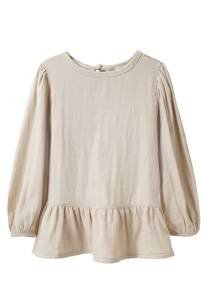 Ruffle Hem Blouse