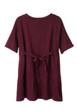 Tied T-Shirt Dress