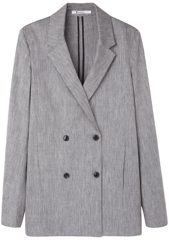 Boxy Linen Blazer