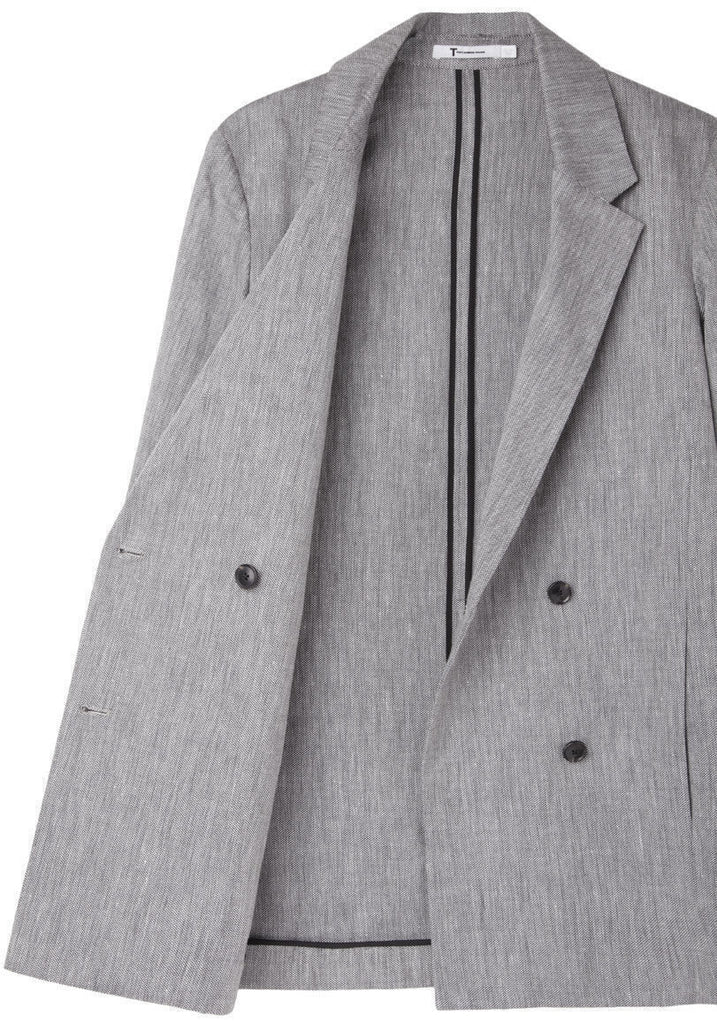 Boxy Linen Blazer