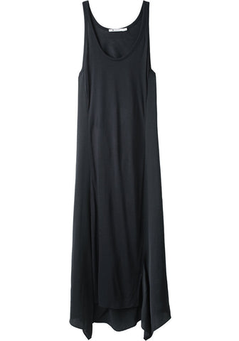 Drape Back Tank Dress