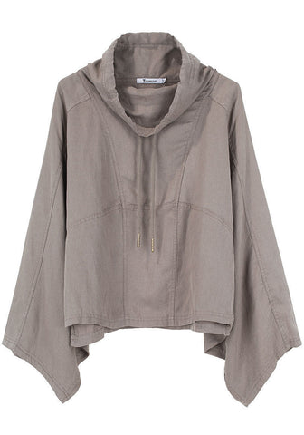 Funnel Neck Anorak Top