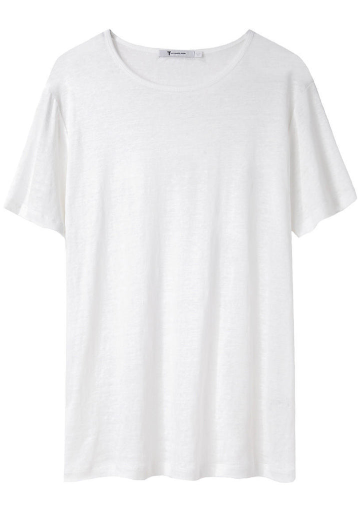 Linen & Silk Tee