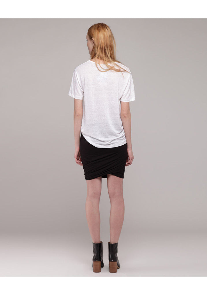 Linen & Silk Tee