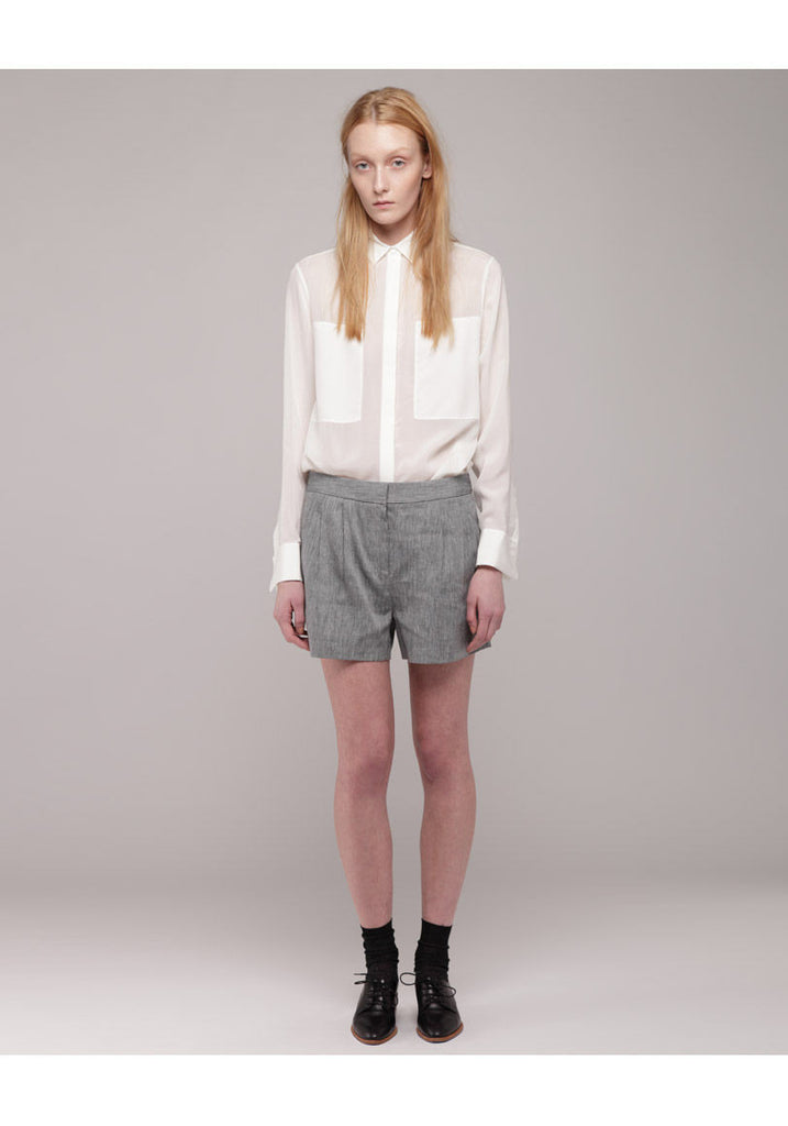 Linen Trouser Shorts