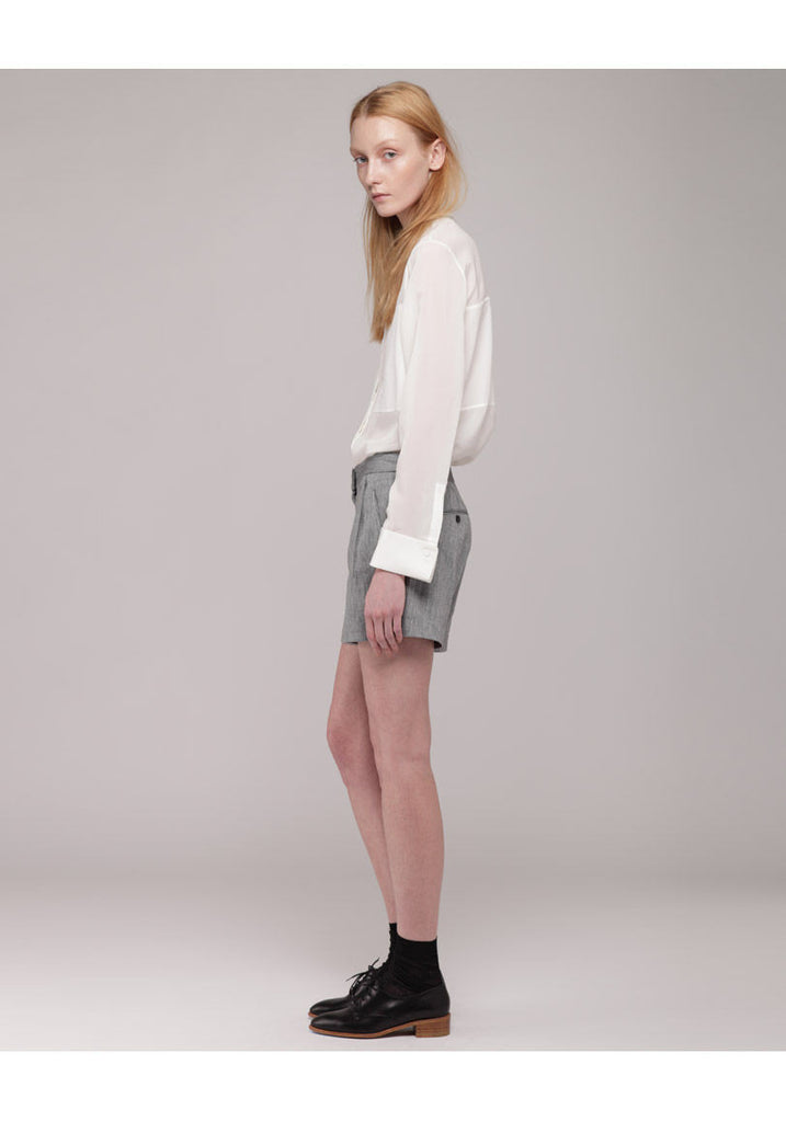 Linen Trouser Shorts