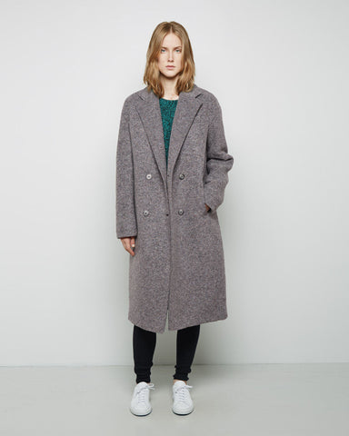 Reversible Nylon Felt Coat