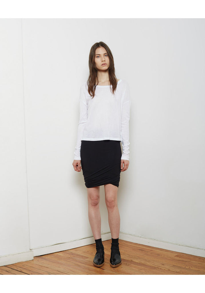 Twist Jersey Skirt - merge w SAW901AS00