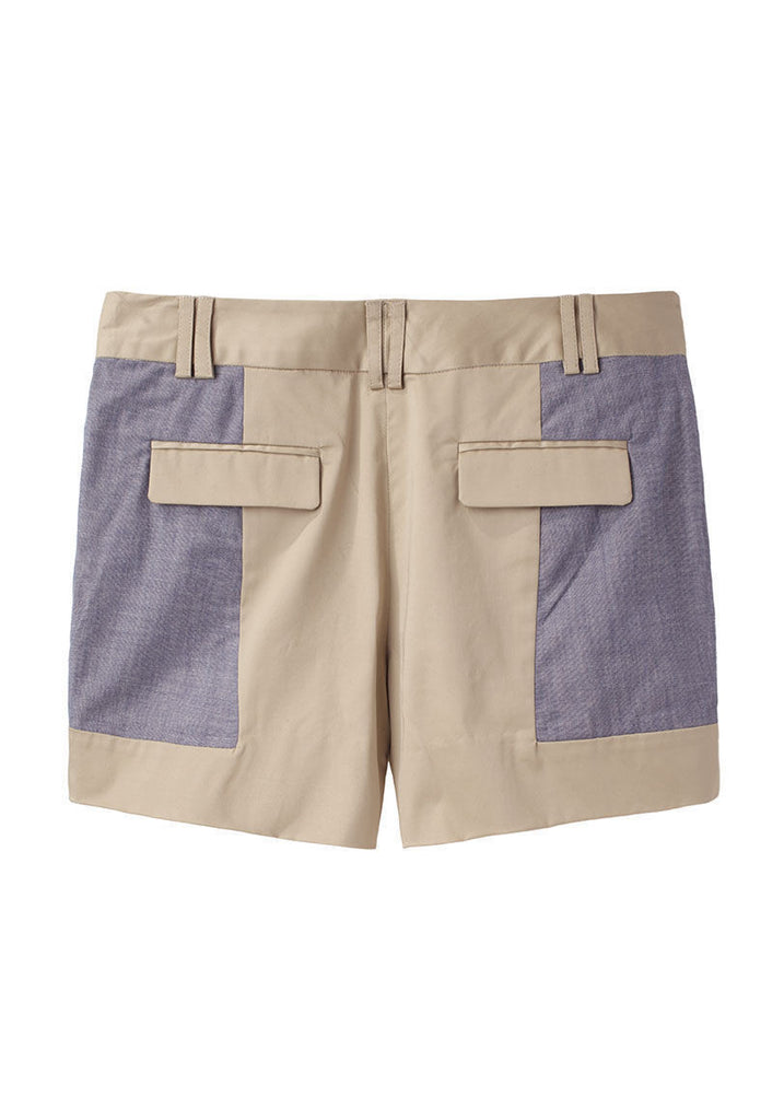 Bi-Fabric Short