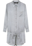 Button Front Shirtdress