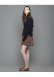 Button Front Skirt