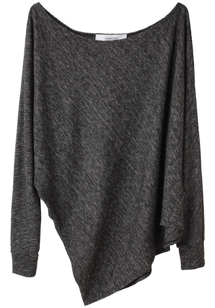 Draped Jersey Blouse