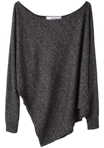 Draped Jersey Blouse