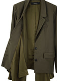 Draped Lining Jacket