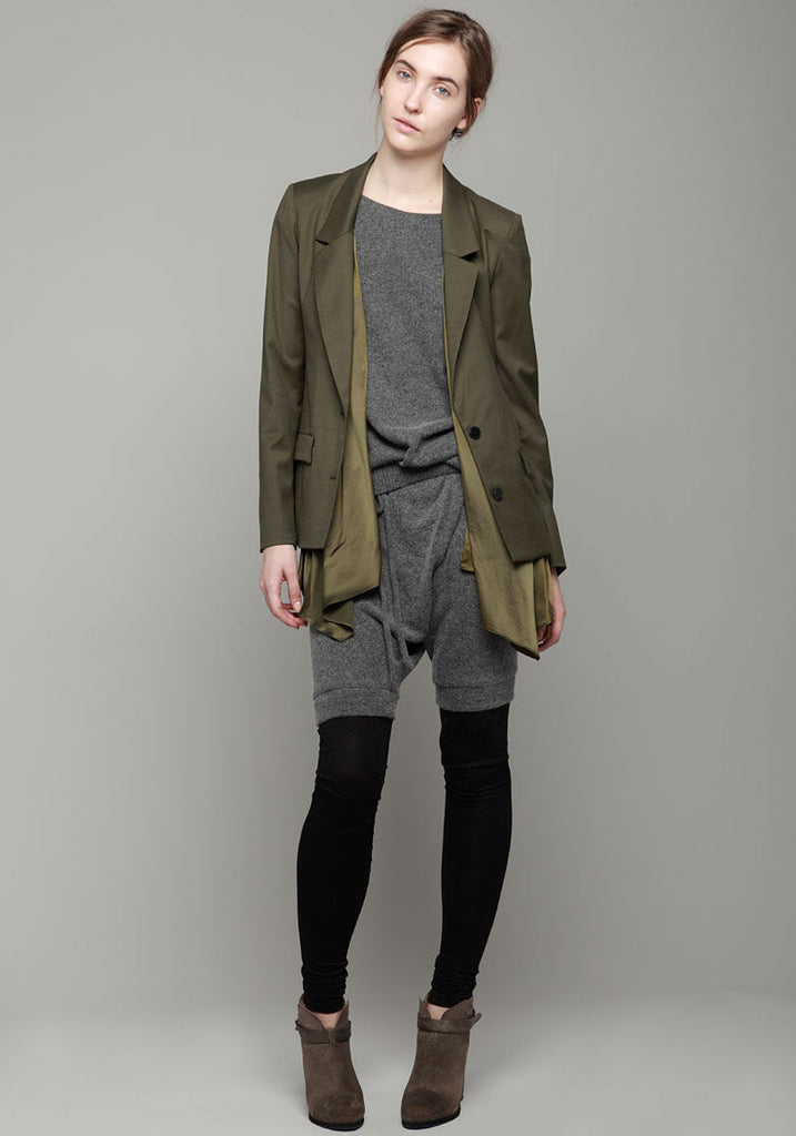 Draped Lining Jacket