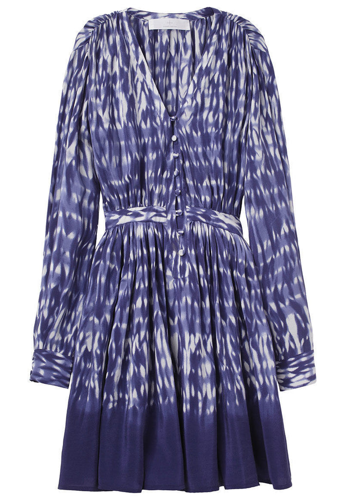 GATHERED WAIST DRESS