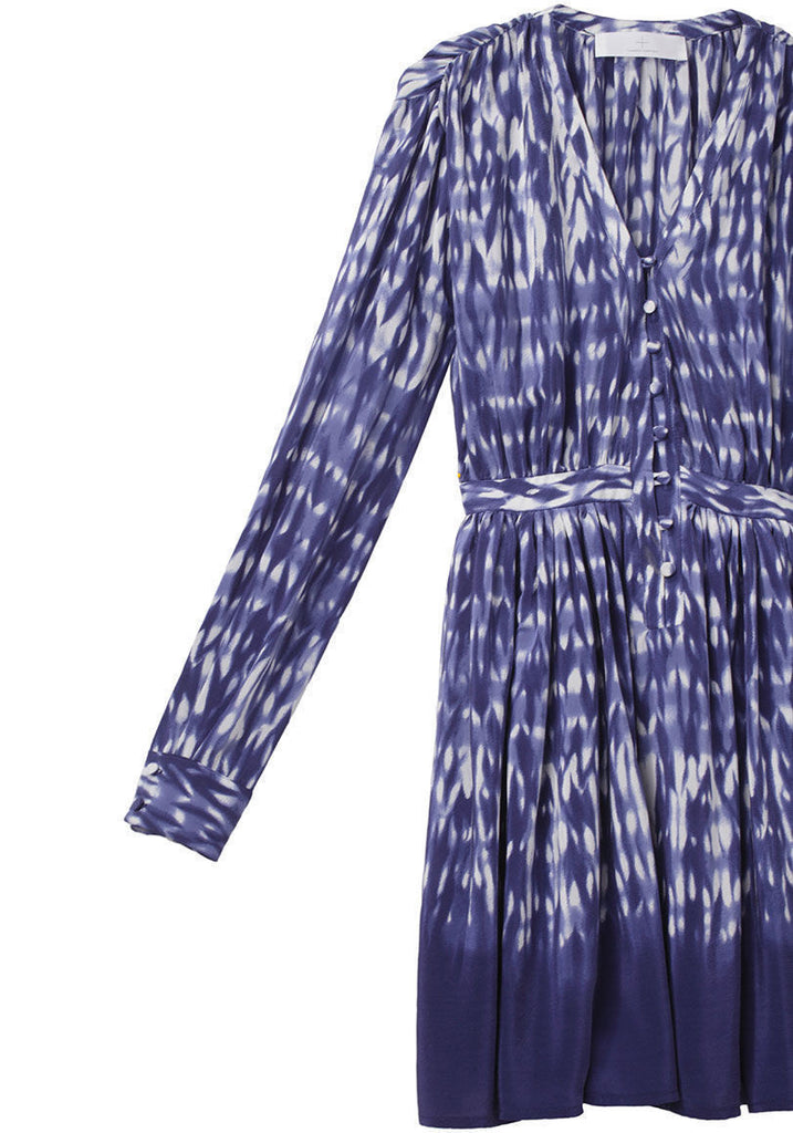 GATHERED WAIST DRESS