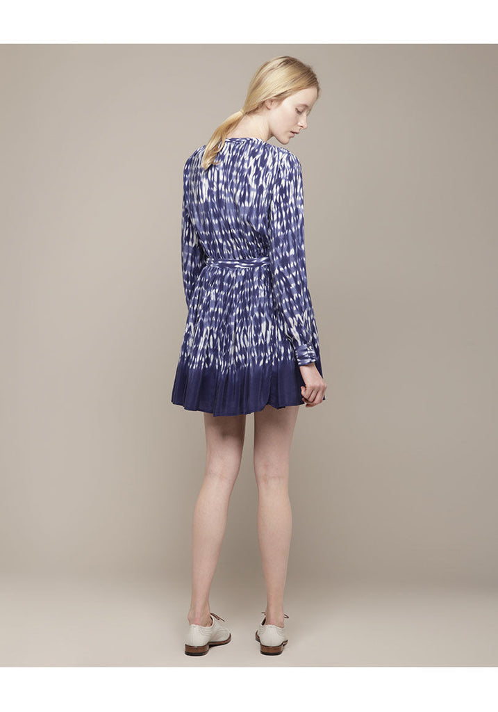 GATHERED WAIST DRESS