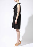 Pleat Front Dress