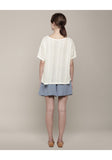 Pointelle Knit Tee