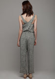 Printed Silk Jumpsuit