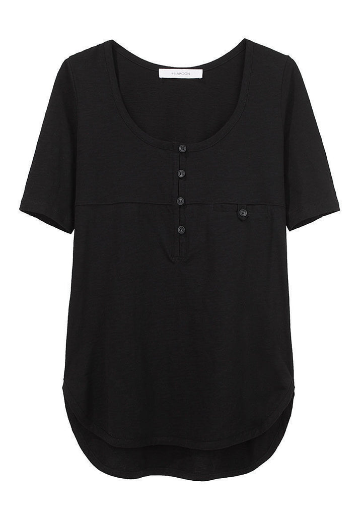 Relaxed Henley Top