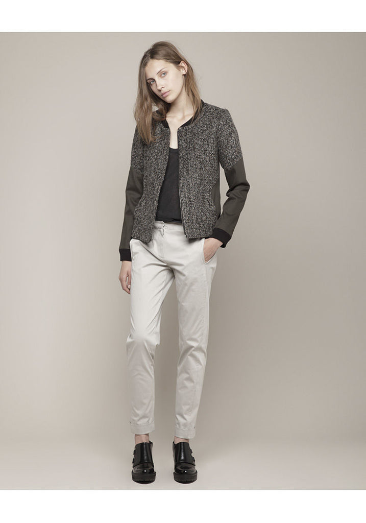 Seamed Motor Jacket