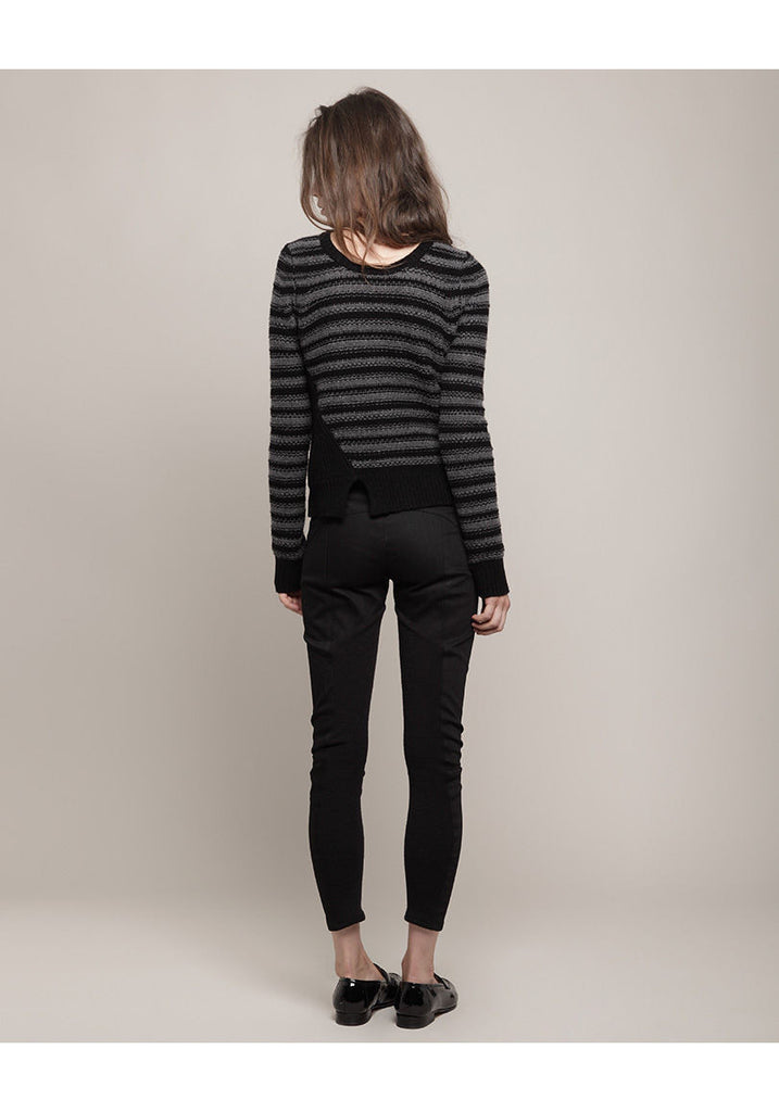 Seamed Panel Pant