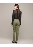 Seamed Slim Trouser