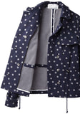 Short Polka Dot Trench