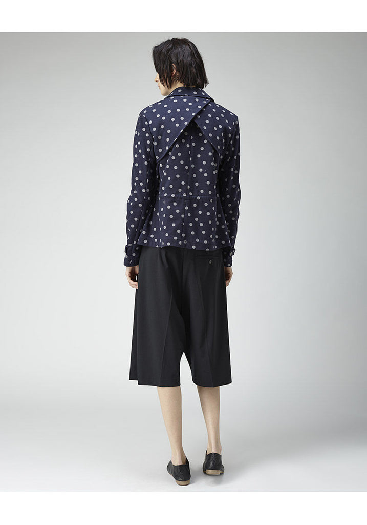 Short Polka Dot Trench