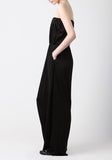 Strapless Draped Jumpsuit