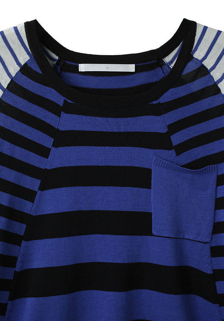 Striped Pocket Pullover