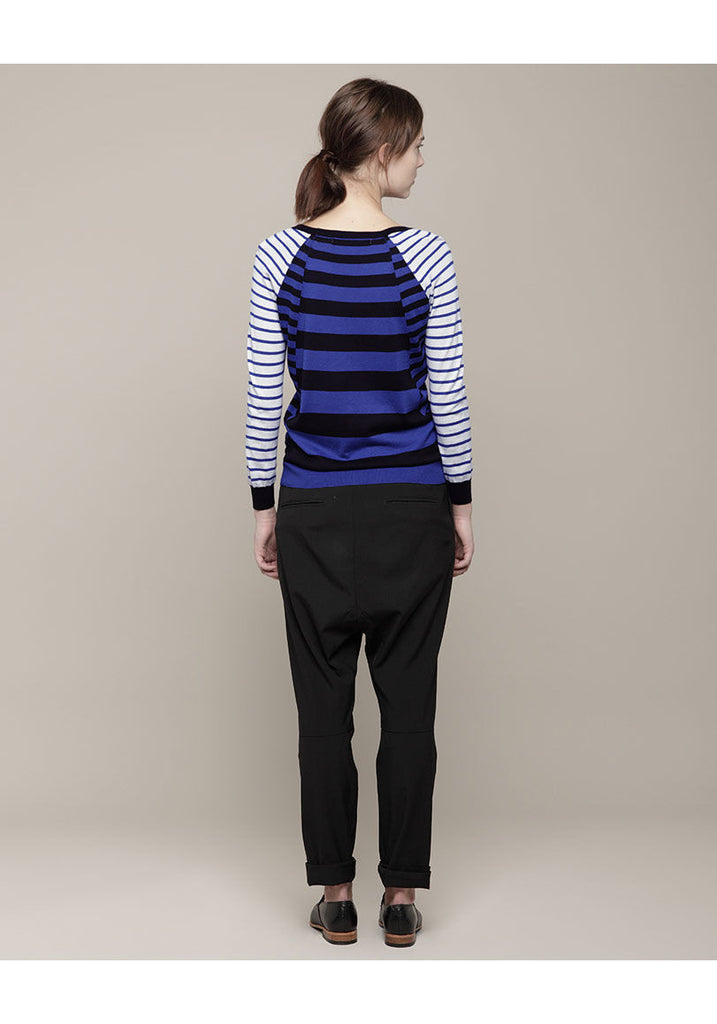 Striped Pocket Pullover