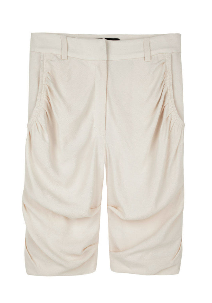 Textured Crepe Twist Short