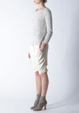 Textured Crepe Twist Short