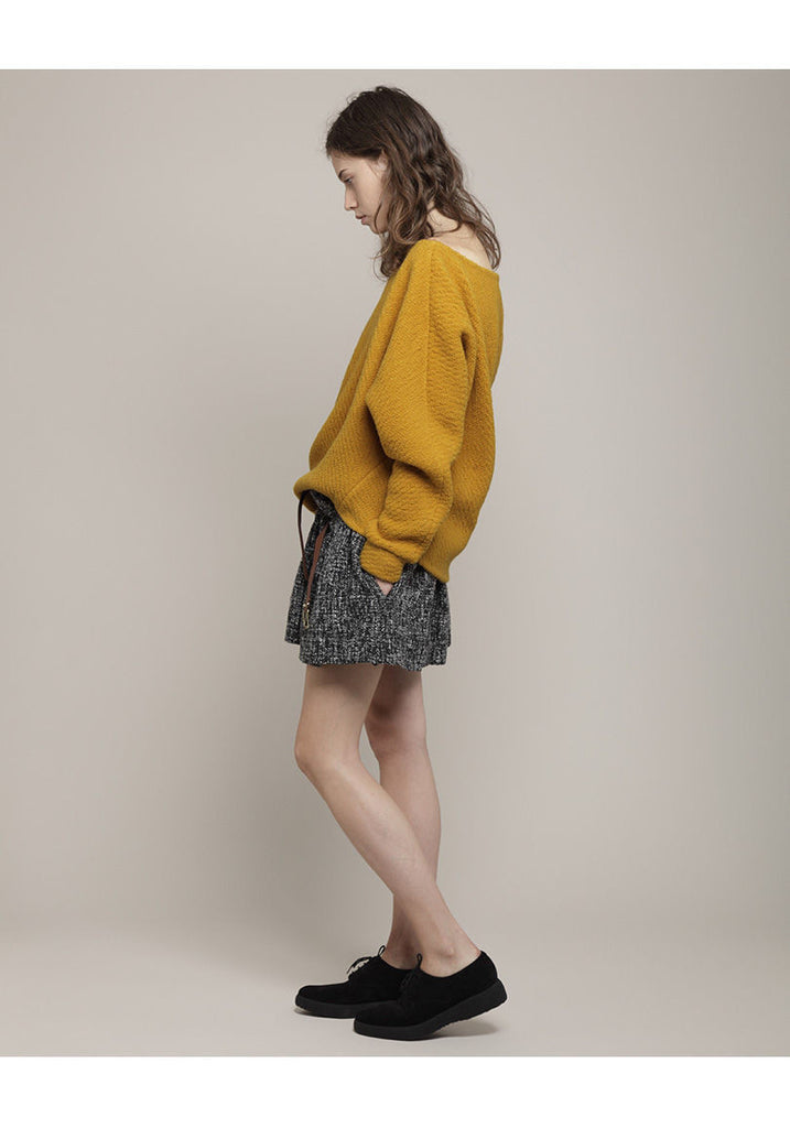 Textured Knit Pullover